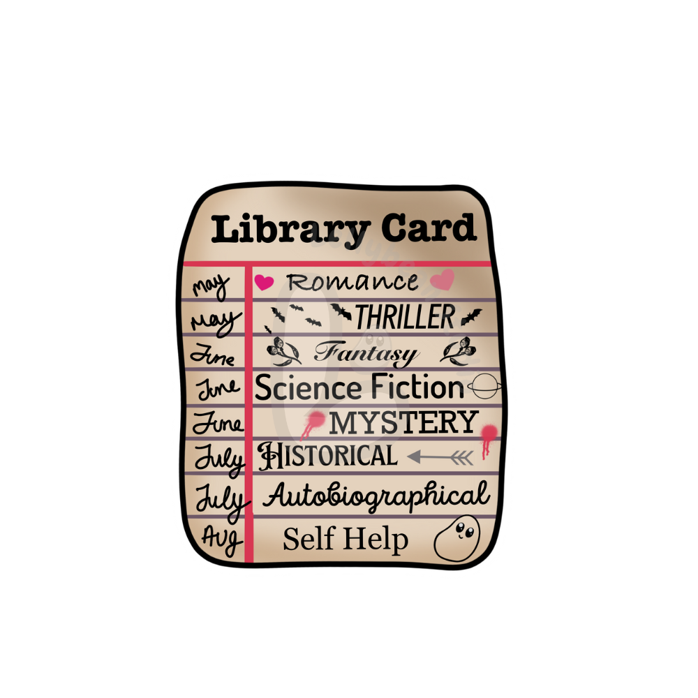 Book Lovers Collection - Die Cut Stickers