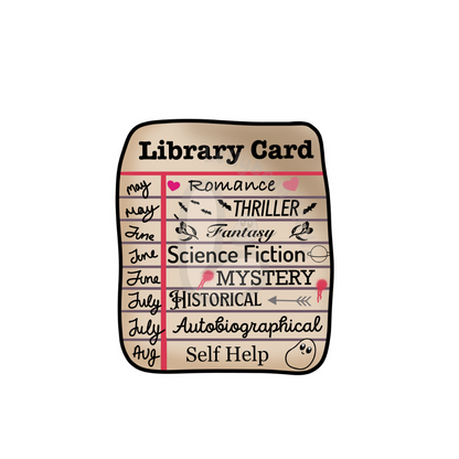 Book Lovers Collection - Die Cut Stickers