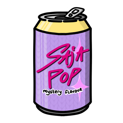 K-Pop Snacks - Soda Can Stickers