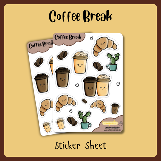 Coffee Break - Sticker Sheet