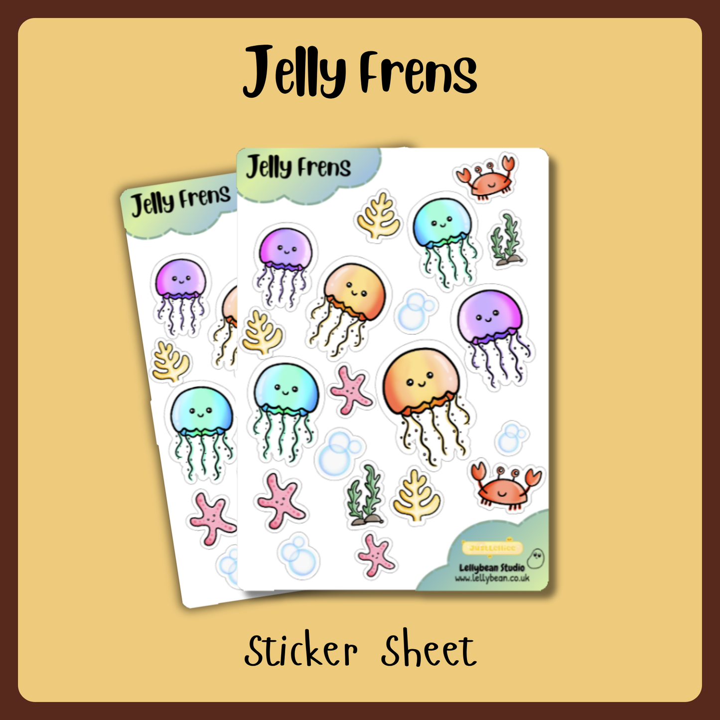 Jelly Frens - Sticker Sheet