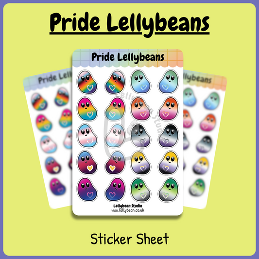 Pride Lellybeans - Sticker Sheet