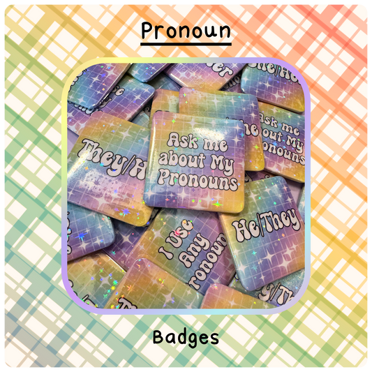 Pronoun Badges