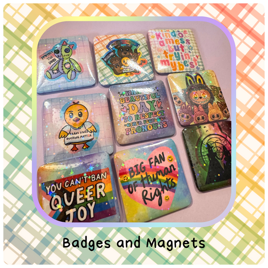 Badges and Magnets