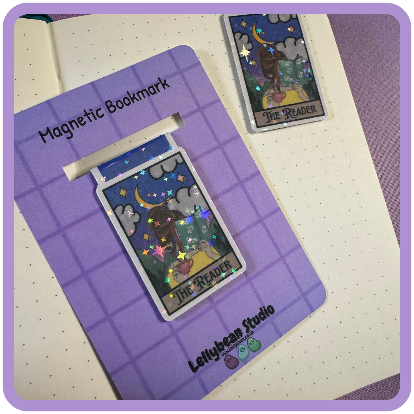 Magnetic Bookmark - The Reader Tarot Card