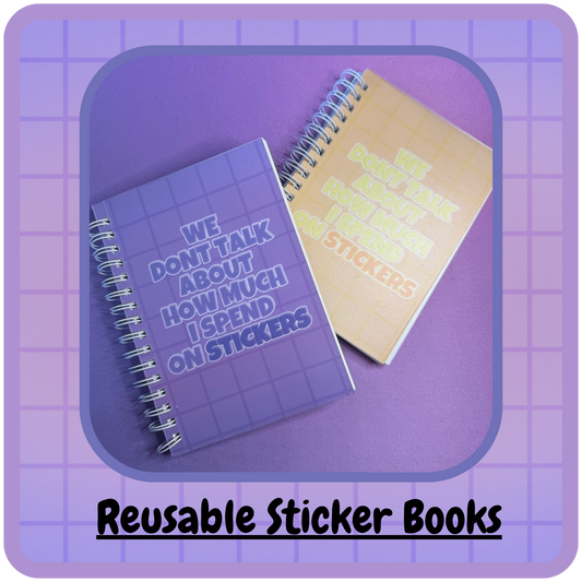 Reusable Sticker Book