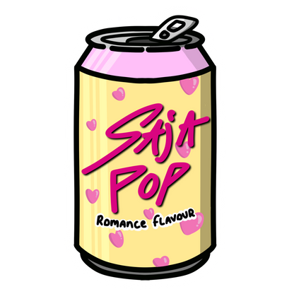 K-Pop Snacks - Soda Can Stickers