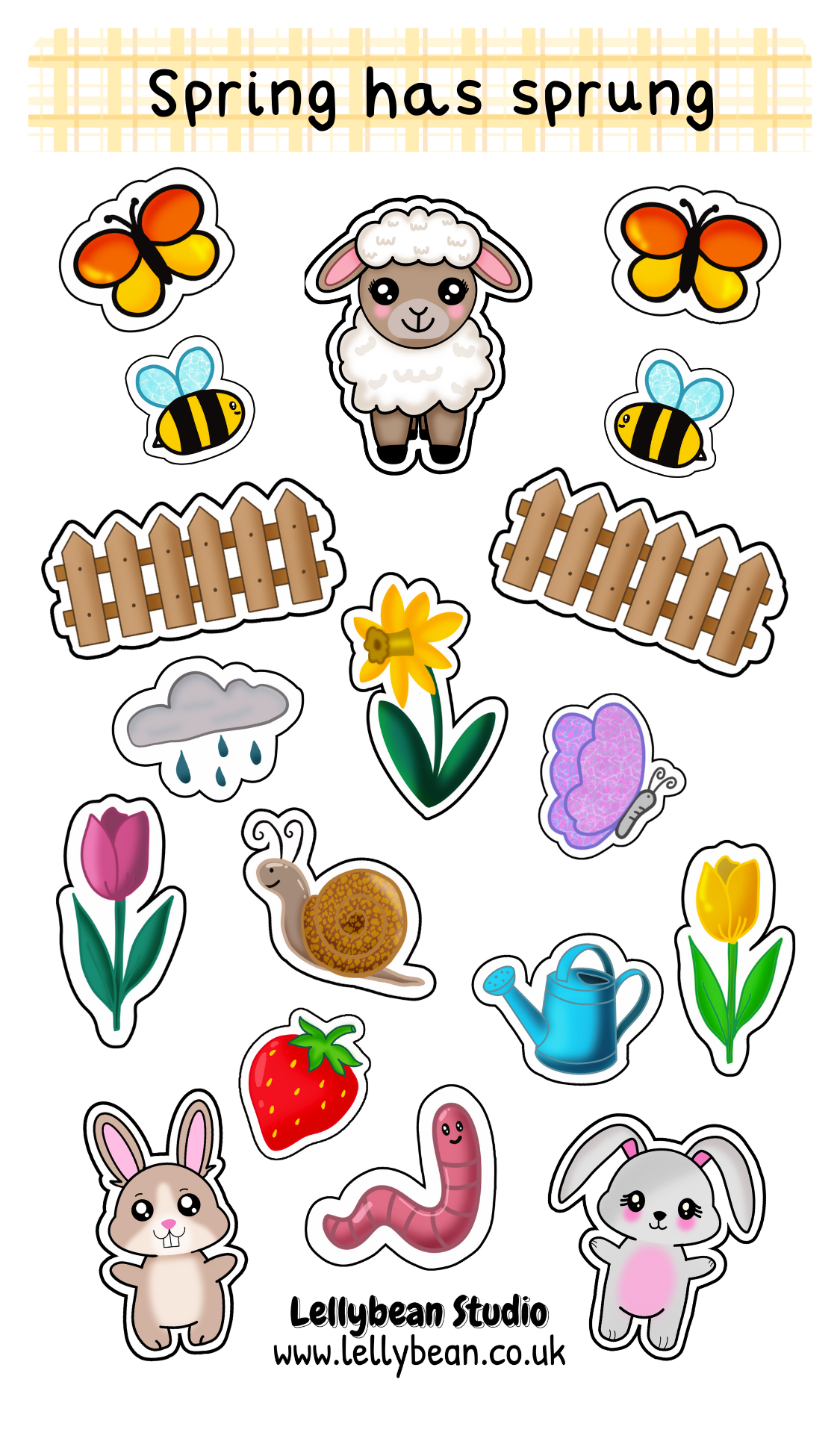 Spring has Sprung - Sticker Sheet