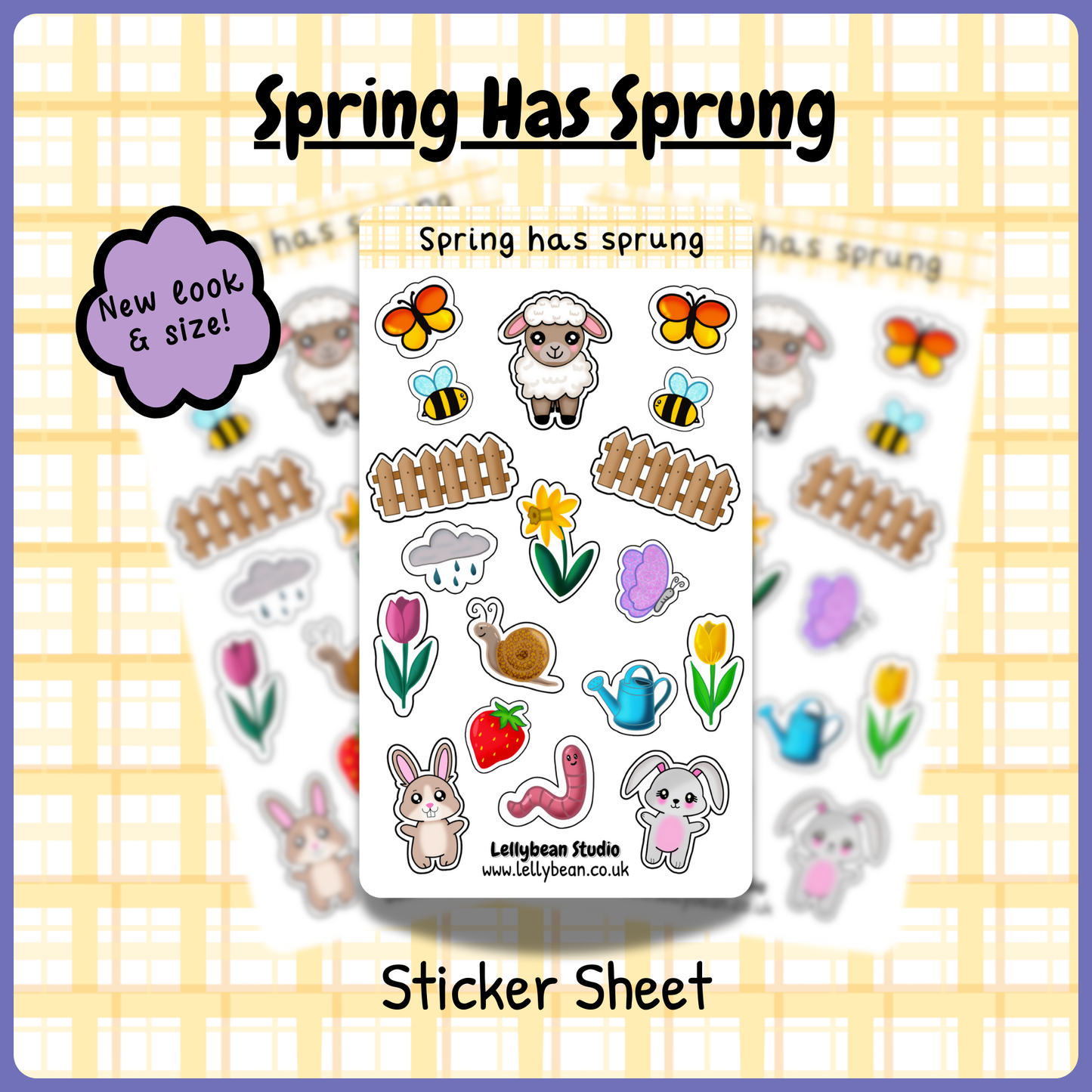 Spring has Sprung - Sticker Sheet
