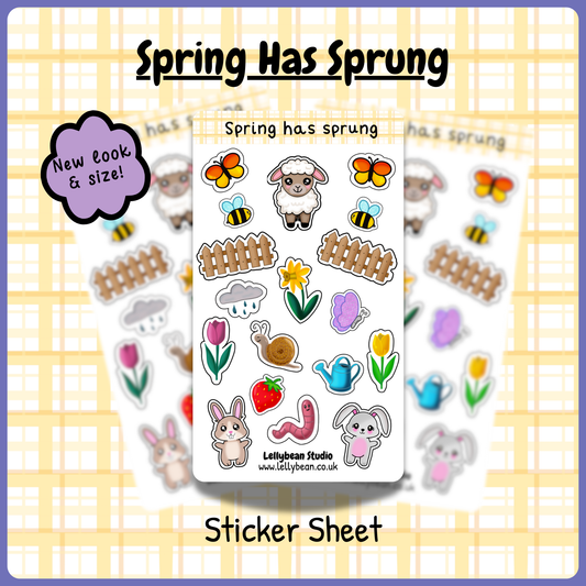 Spring has Sprung - Sticker Sheet