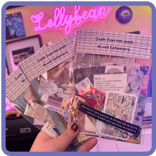 Junk Journal - Mixed Ephemera Pack