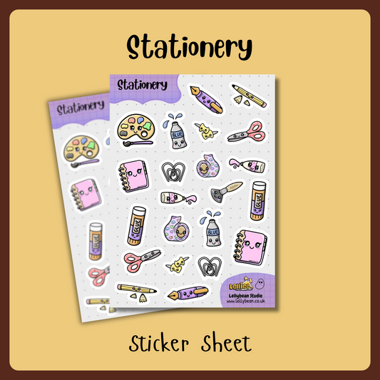 Stationery - Sticker Sheet