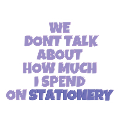 We Dont Talk About Range - Die cut Stickers