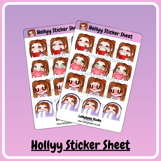 Hollyy Sticker Sheet