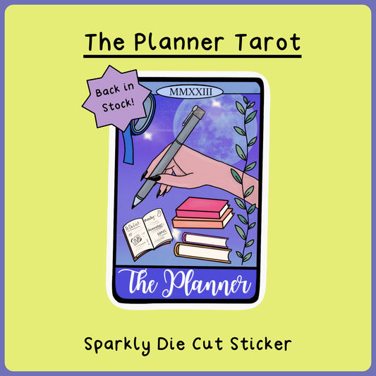 The Planner Tarot - Die Cut Sticker