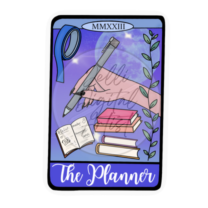 "The Planner" Die Cut Sticker