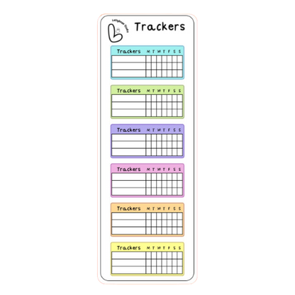 Lellybean Journal Essentials - Half Sheet Trackers