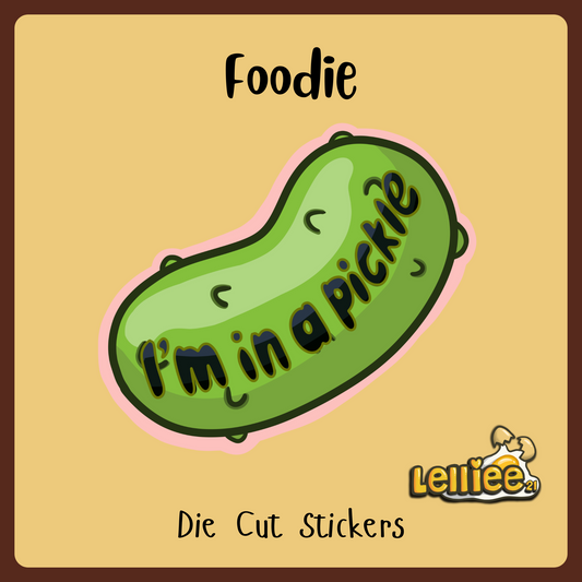 Foodie - Die Cut Stickers
