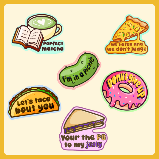 Foodie - Die Cut Stickers