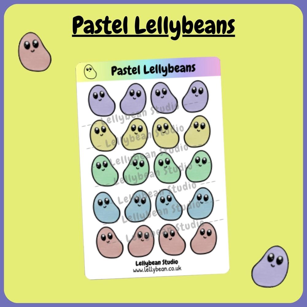 Pastel Lellybeans - Sticker Sheet