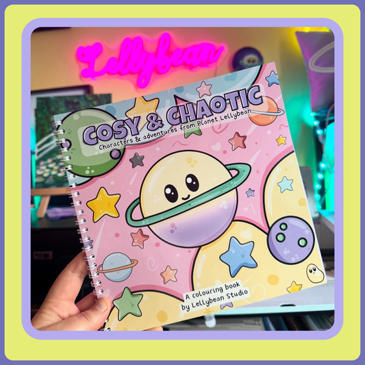 Cosy and Chaotic - Colouring Book
