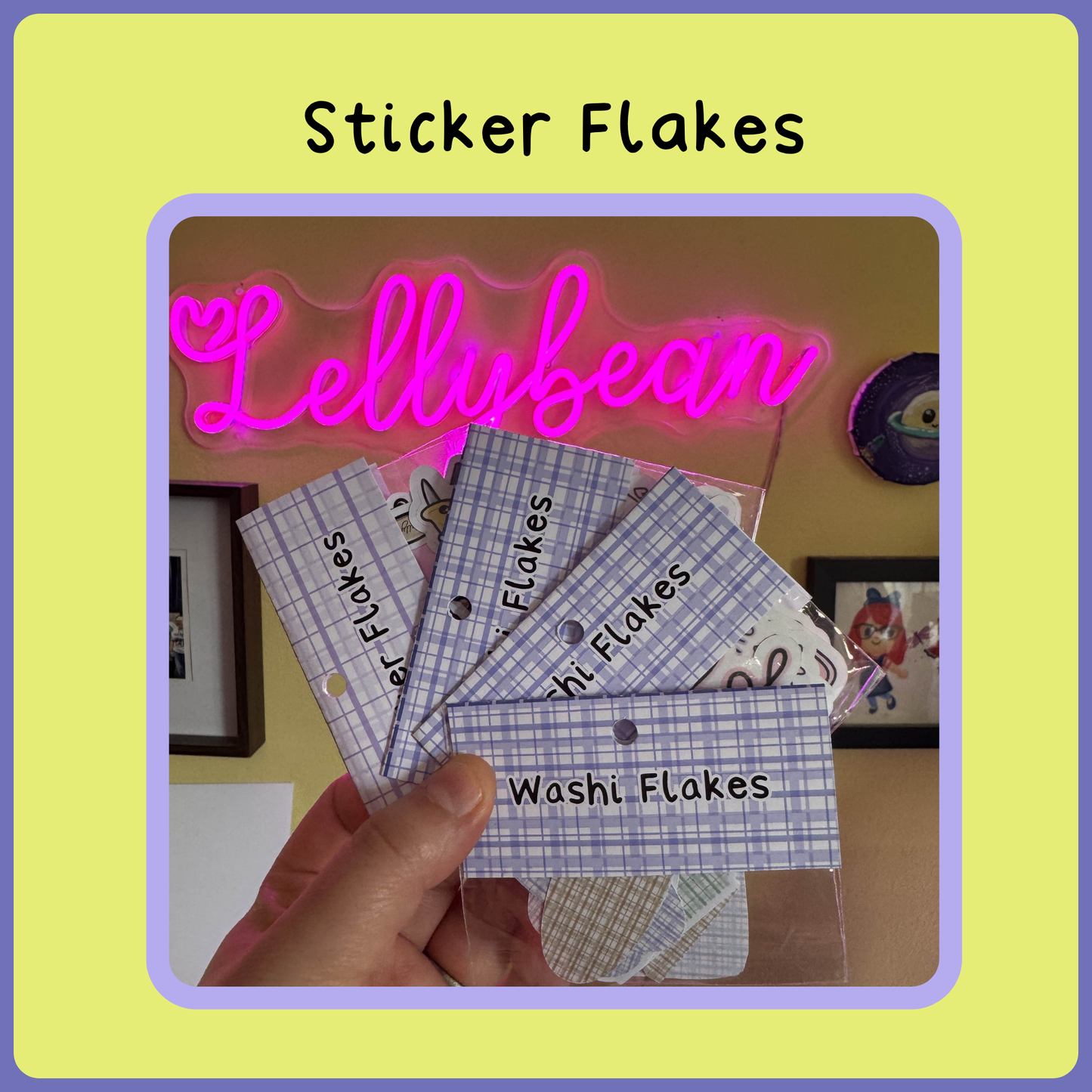 Sticker/ Washi Flake packs