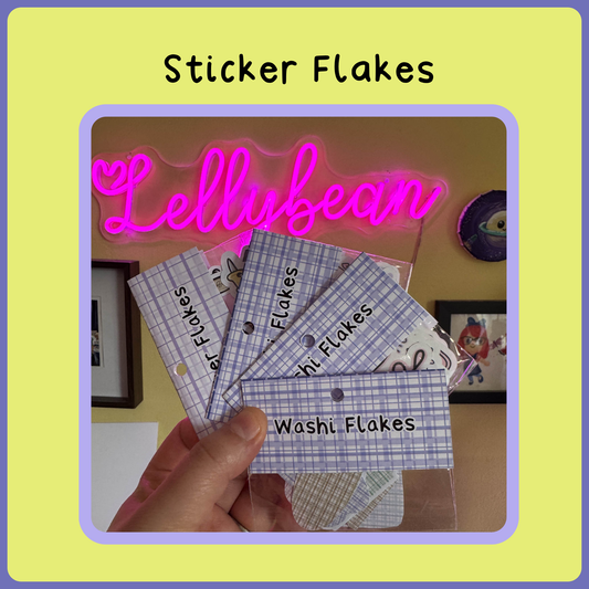 Sticker/ Washi Flake packs