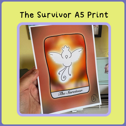 The Survivor A5 print