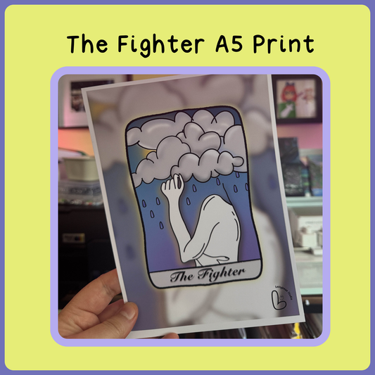 The Fighter A5 print