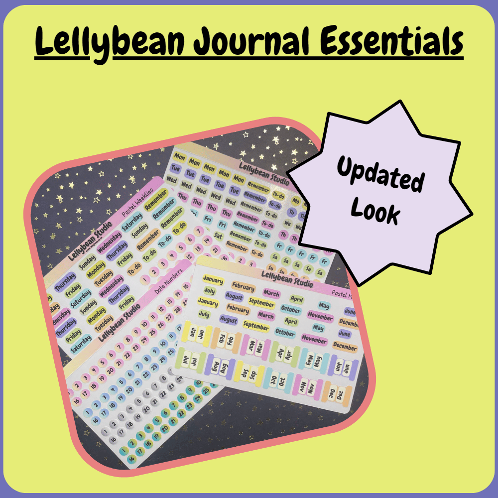 *Updated* Lellybean Journal Essentials!